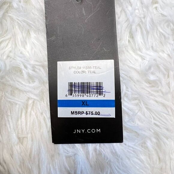 NEW JNY Jones New York Metallic Shimmer One-Piece Swimsuit Bodysuit - Picture 9 of 9